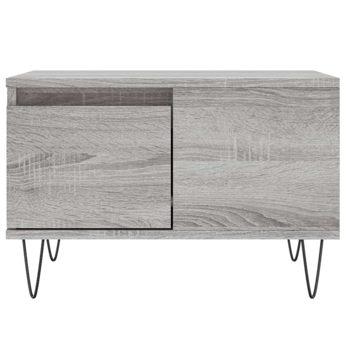 vidaXL Τραπεζάκι Σαλονιού Γκρι Sonoma 55x55x36,5εκ. Επεξεργασμένο Ξύλο