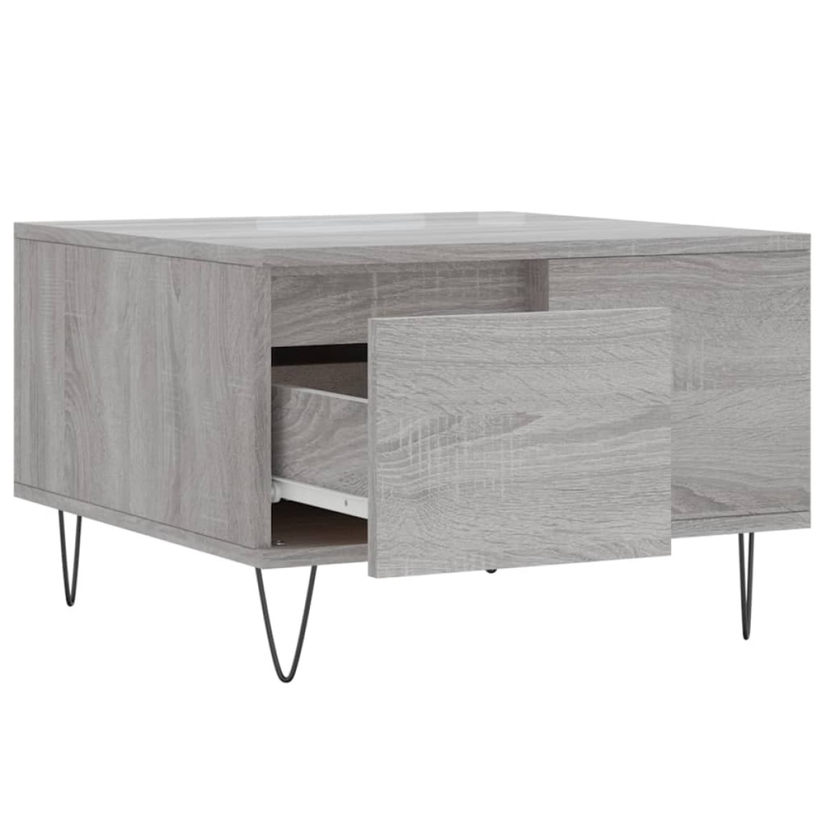 vidaXL Τραπεζάκι Σαλονιού Γκρι Sonoma 55x55x36,5εκ. Επεξεργασμένο Ξύλο