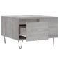 vidaXL Τραπεζάκι Σαλονιού Γκρι Sonoma 55x55x36,5εκ. Επεξεργασμένο Ξύλο