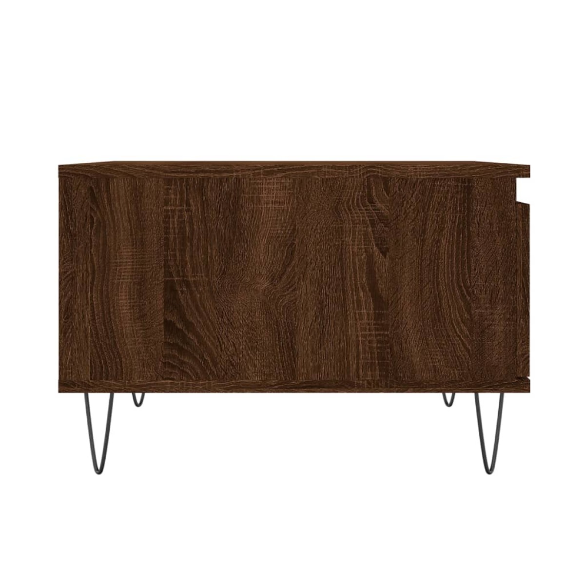 vidaXL Τραπεζάκι Σαλονιού Καφέ Δρυς 55x55x36,5 εκ. Επεξεργασμένο Ξύλο
