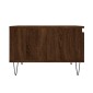 vidaXL Τραπεζάκι Σαλονιού Καφέ Δρυς 55x55x36,5 εκ. Επεξεργασμένο Ξύλο