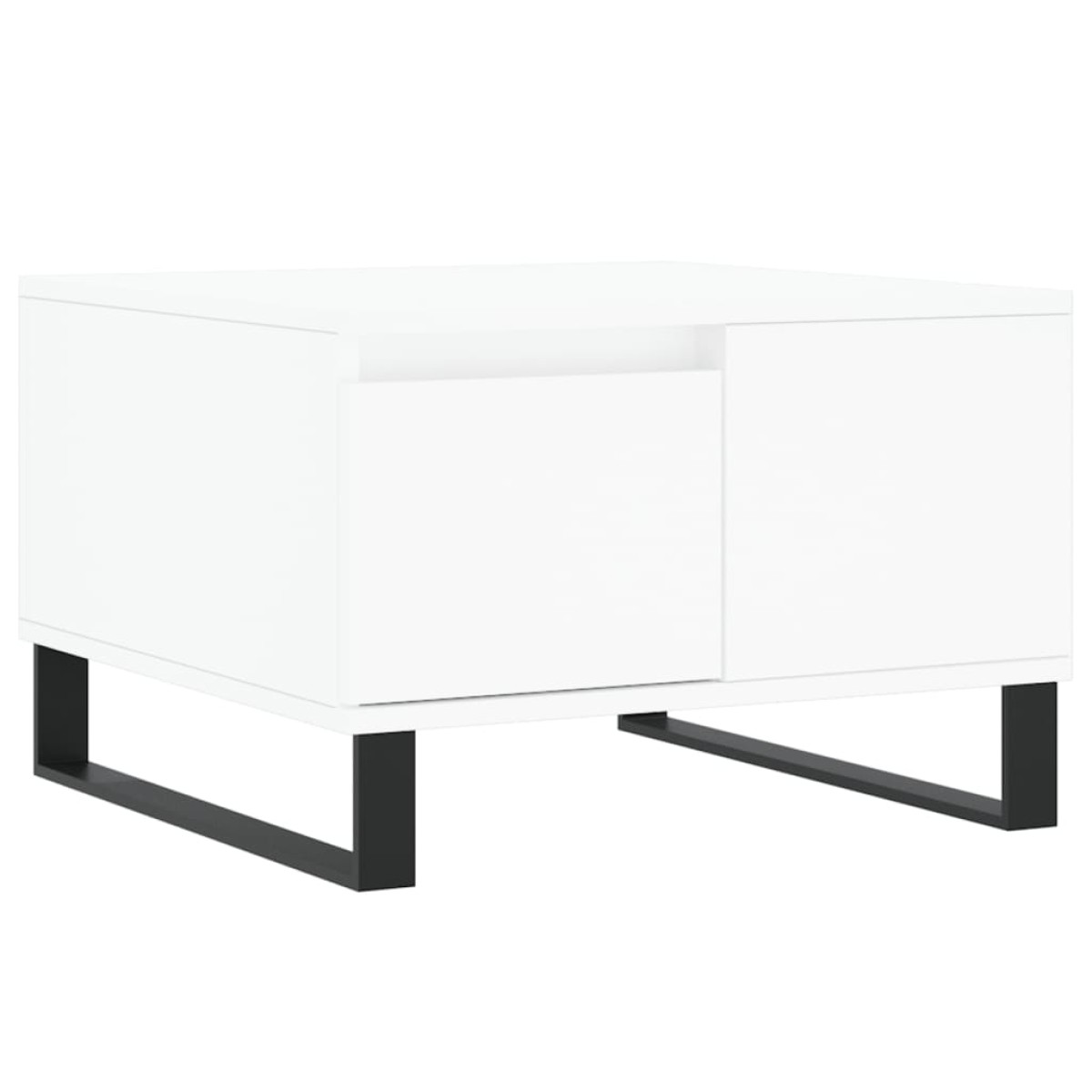 vidaXL Τραπεζάκι Σαλονιού Λευκό 55x55x36,5 εκ. από Επεξεργασμένο Ξύλο