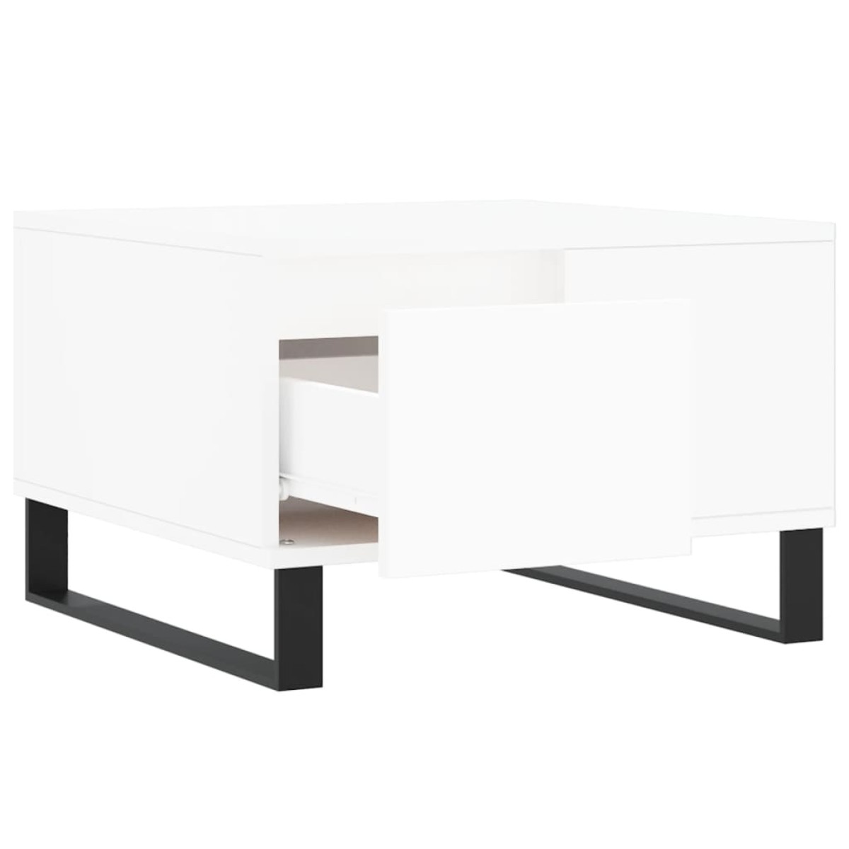vidaXL Τραπεζάκι Σαλονιού Λευκό 55x55x36,5 εκ. από Επεξεργασμένο Ξύλο