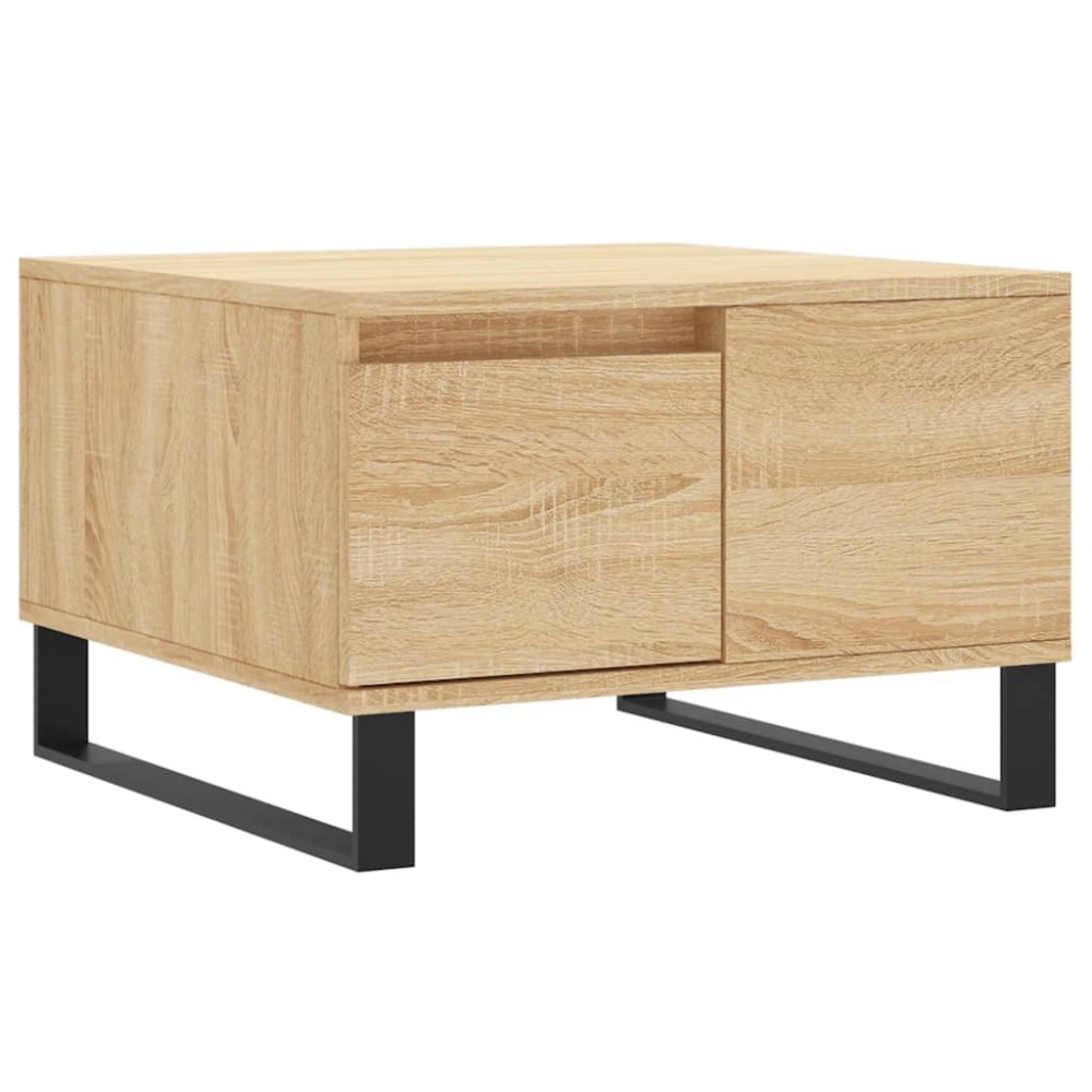 vidaXL Τραπεζάκι Σαλονιού Sonoma Δρυς 55x55x36,5εκ. Επεξεργασμένο Ξύλο
