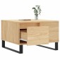 vidaXL Τραπεζάκι Σαλονιού Sonoma Δρυς 55x55x36,5εκ. Επεξεργασμένο Ξύλο