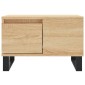 vidaXL Τραπεζάκι Σαλονιού Sonoma Δρυς 55x55x36,5εκ. Επεξεργασμένο Ξύλο