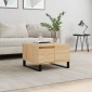 vidaXL Τραπεζάκι Σαλονιού Sonoma Δρυς 55x55x36,5εκ. Επεξεργασμένο Ξύλο