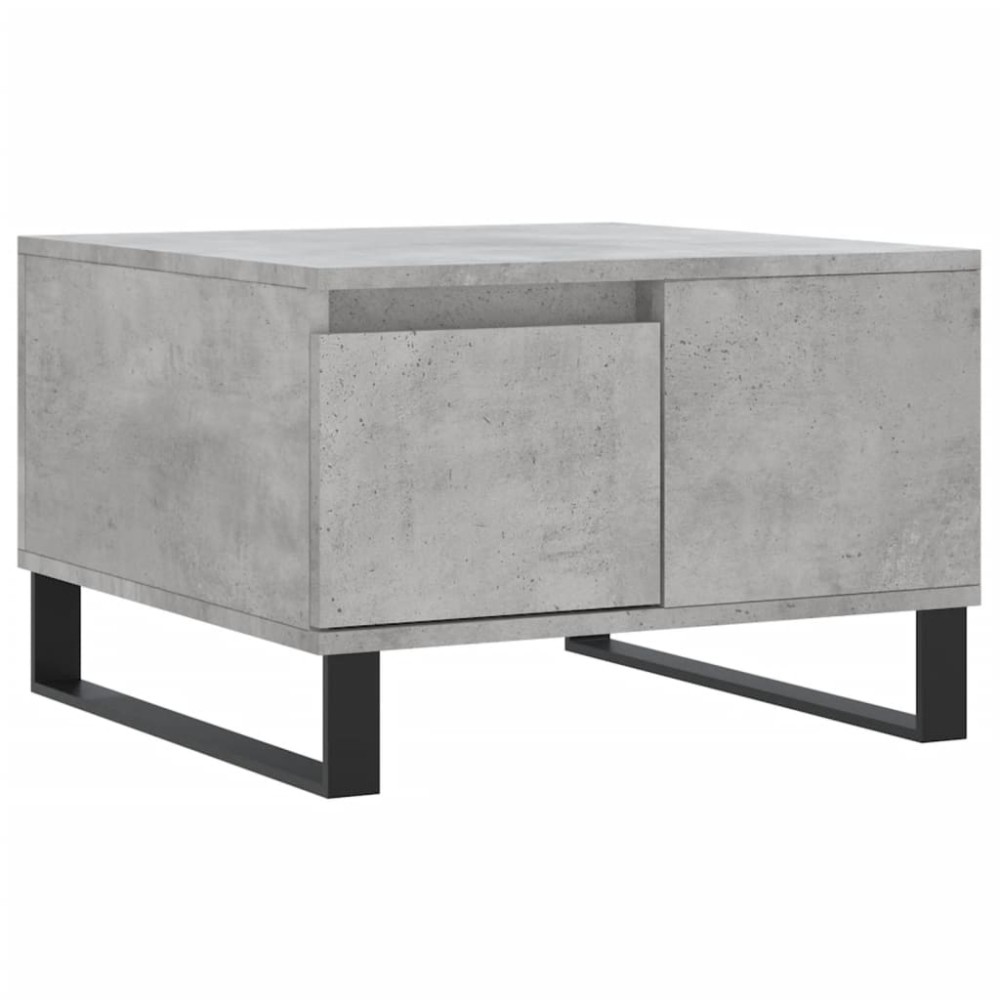 vidaXL Τραπεζάκι Σαλονιού Γκρι Σκυρ. 55x55x36,5 εκ. Επεξεργ. Ξύλο