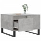 vidaXL Τραπεζάκι Σαλονιού Γκρι Σκυρ. 55x55x36,5 εκ. Επεξεργ. Ξύλο