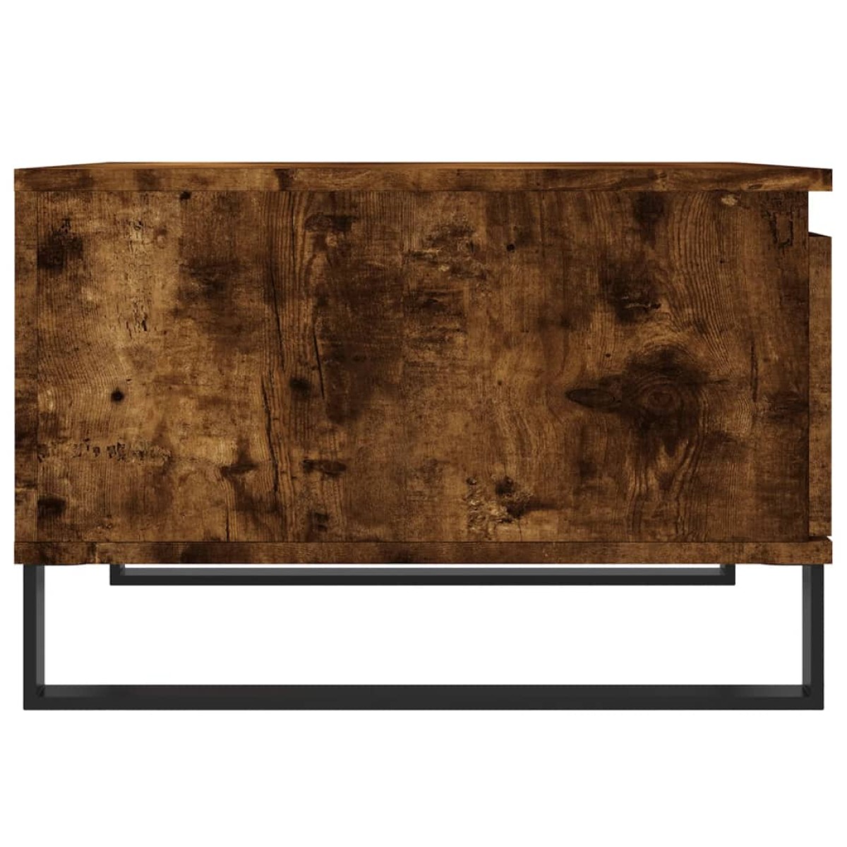 vidaXL Τραπεζάκι Σαλονιού Καπνιστή Δρυς 55x55x36,5εκ. Επεξεργασμ. Ξύλο