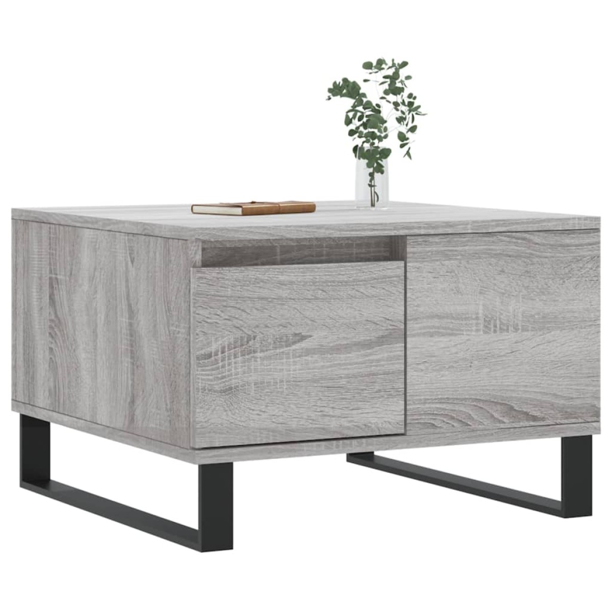 vidaXL Τραπεζάκι Σαλονιού Γκρι Sonoma 55x55x36,5εκ. Επεξεργασμένο Ξύλο
