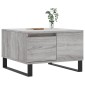 vidaXL Τραπεζάκι Σαλονιού Γκρι Sonoma 55x55x36,5εκ. Επεξεργασμένο Ξύλο
