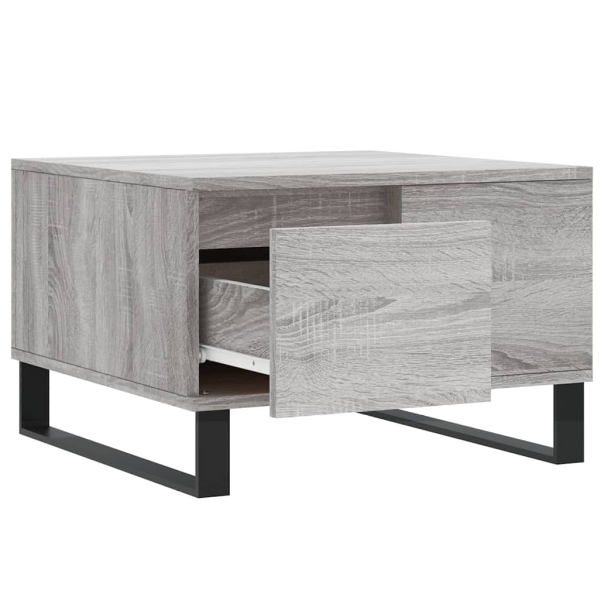 vidaXL Τραπεζάκι Σαλονιού Γκρι Sonoma 55x55x36,5εκ. Επεξεργασμένο Ξύλο