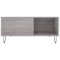 vidaXL Τραπεζάκι Σαλονιού Γκρι Sonoma 80x80x36,5εκ. Επεξεργασμένο Ξύλο