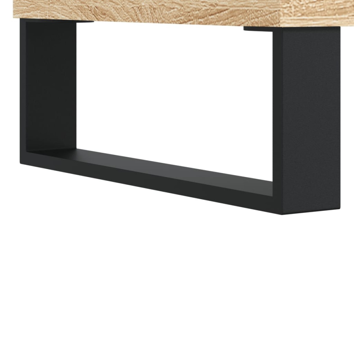 vidaXL Τραπεζάκι Σαλονιού Sonoma Δρυς 80x80x36,5 εκ. Επεξεργασμ. Ξύλο