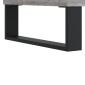 vidaXL Τραπεζάκι Σαλονιού Γκρι Sonoma 80x80x36,5εκ. Επεξεργασμένο Ξύλο