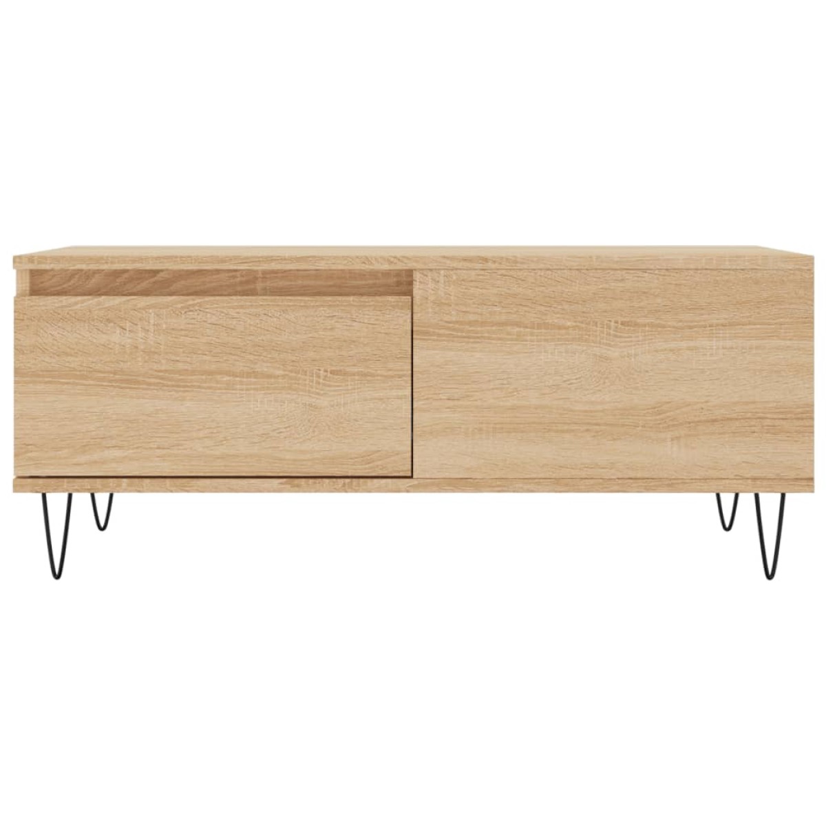 vidaXL Τραπεζάκι Σαλονιού Sonoma Δρυς 90x50x36,5 εκ. Επεξεργασμ. Ξύλο