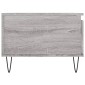 vidaXL Τραπεζάκι Σαλονιού Γκρι Sonoma 90x50x36,5εκ. Επεξεργασμένο Ξύλο
