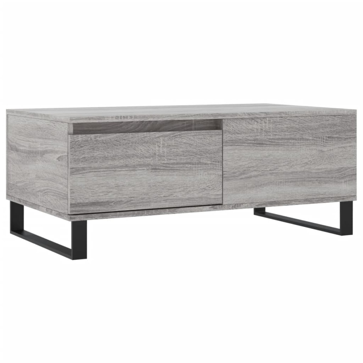 vidaXL Τραπεζάκι Σαλονιού Γκρι Sonoma 90x50x36,5εκ. Επεξεργασμένο Ξύλο