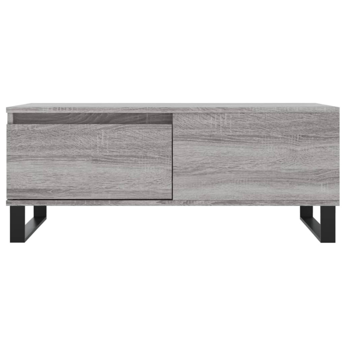vidaXL Τραπεζάκι Σαλονιού Γκρι Sonoma 90x50x36,5εκ. Επεξεργασμένο Ξύλο
