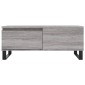 vidaXL Τραπεζάκι Σαλονιού Γκρι Sonoma 90x50x36,5εκ. Επεξεργασμένο Ξύλο