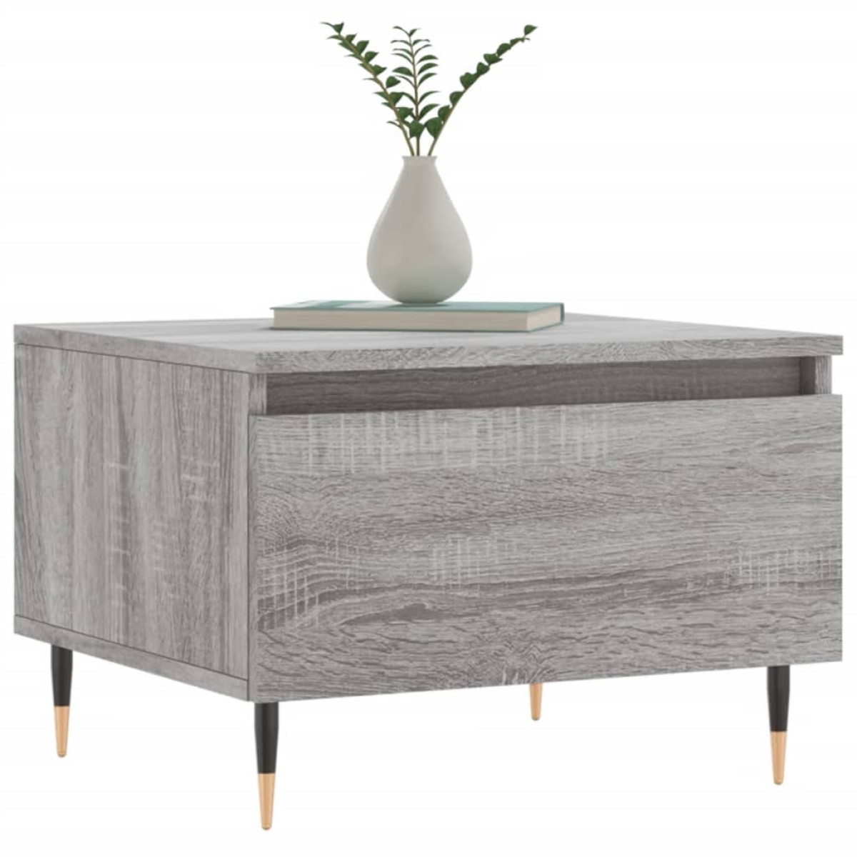 vidaXL Τραπεζάκια Σαλονιού 2 τεμ. Γκρι Sonoma 50x46x35 εκ. Επεξ. Ξύλο