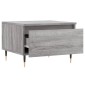 vidaXL Τραπεζάκια Σαλονιού 2 τεμ. Γκρι Sonoma 50x46x35 εκ. Επεξ. Ξύλο