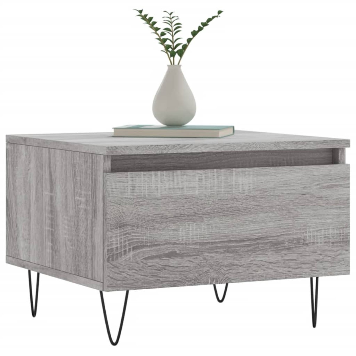vidaXL Τραπεζάκια Σαλονιού 2 τεμ. Γκρι Sonoma 50x46x35 εκ. Επεξ. Ξύλο