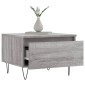 vidaXL Τραπεζάκια Σαλονιού 2 τεμ. Γκρι Sonoma 50x46x35 εκ. Επεξ. Ξύλο