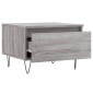 vidaXL Τραπεζάκια Σαλονιού 2 τεμ. Γκρι Sonoma 50x46x35 εκ. Επεξ. Ξύλο