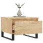 vidaXL Τραπεζάκια Σαλονιού 2 τεμ. Sonoma Δρυς 50x46x35 εκ. Επεξ. Ξύλο