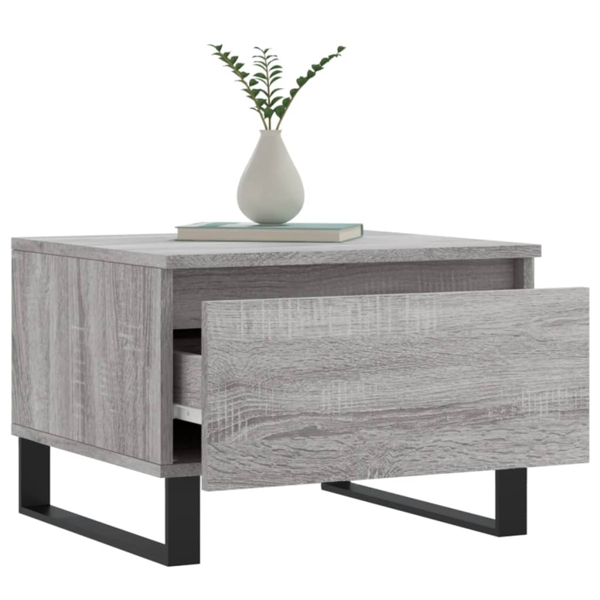 vidaXL Τραπεζάκια Σαλονιού 2 τεμ. Γκρι Sonoma 50x46x35 εκ. Επεξ. Ξύλο