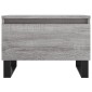 vidaXL Τραπεζάκια Σαλονιού 2 τεμ. Γκρι Sonoma 50x46x35 εκ. Επεξ. Ξύλο