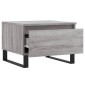 vidaXL Τραπεζάκια Σαλονιού 2 τεμ. Γκρι Sonoma 50x46x35 εκ. Επεξ. Ξύλο