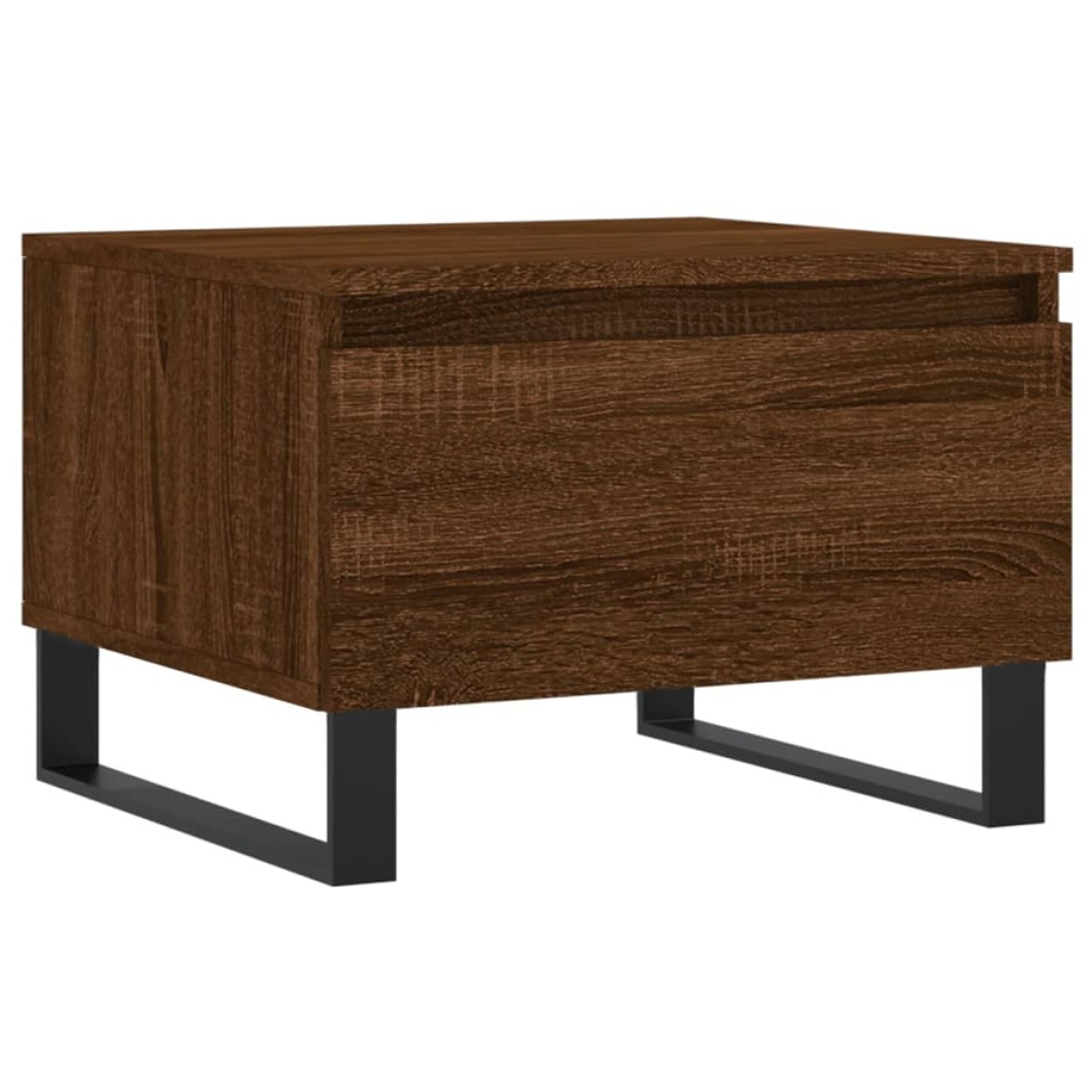 vidaXL Τραπεζάκια Σαλονιού 2 τεμ. Καφέ Δρυς 50x46x35 εκ. Επεξ. Ξύλο
