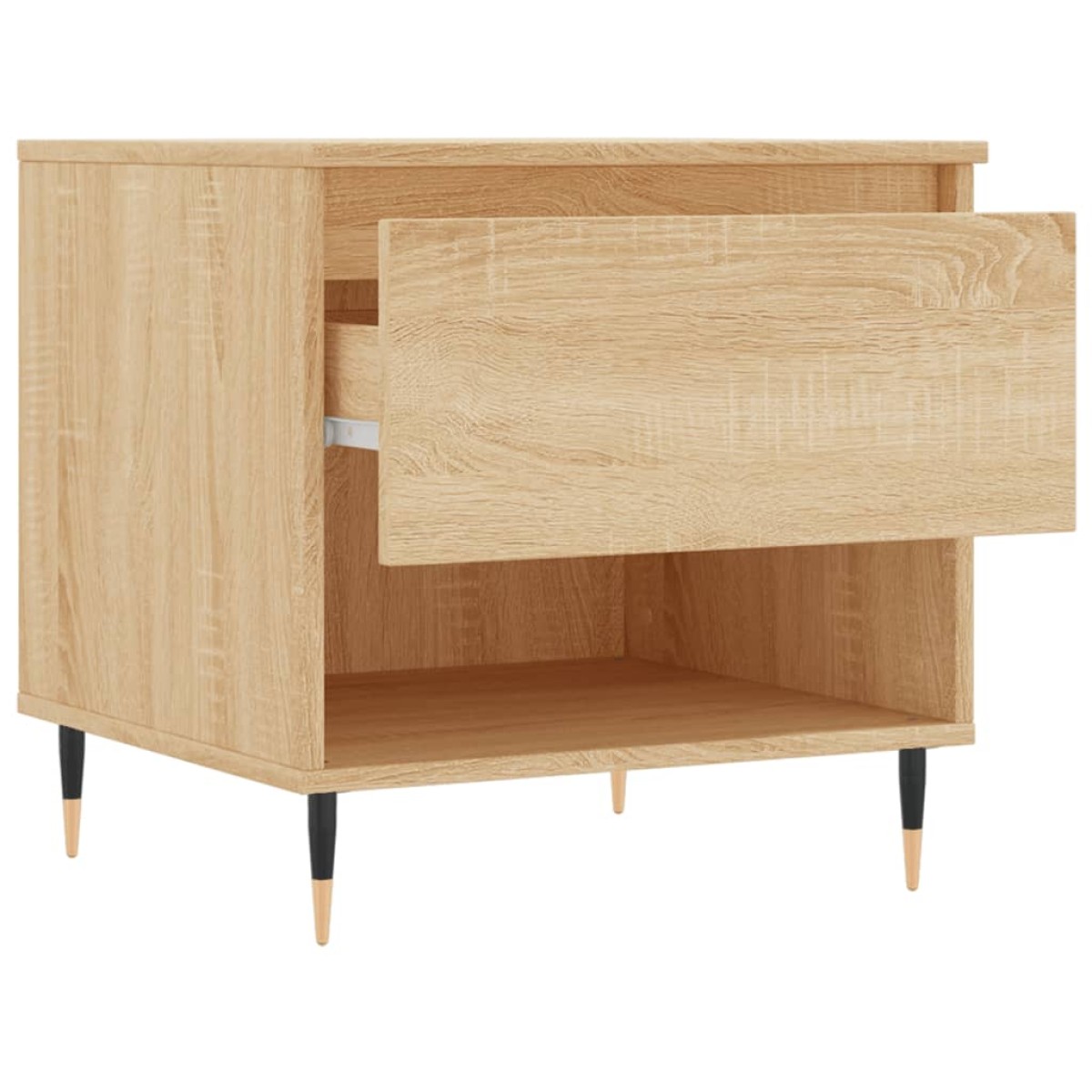 vidaXL Τραπέζια Σαλονιού 2 τεμ. Sonoma Δρυς 50x46x50 εκ. Επεξεργ. Ξύλο