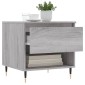 vidaXL Τραπεζάκια Σαλονιού 2 τεμ. Γκρι Sonoma 50x46x50 εκ. Επεξ. Ξύλο