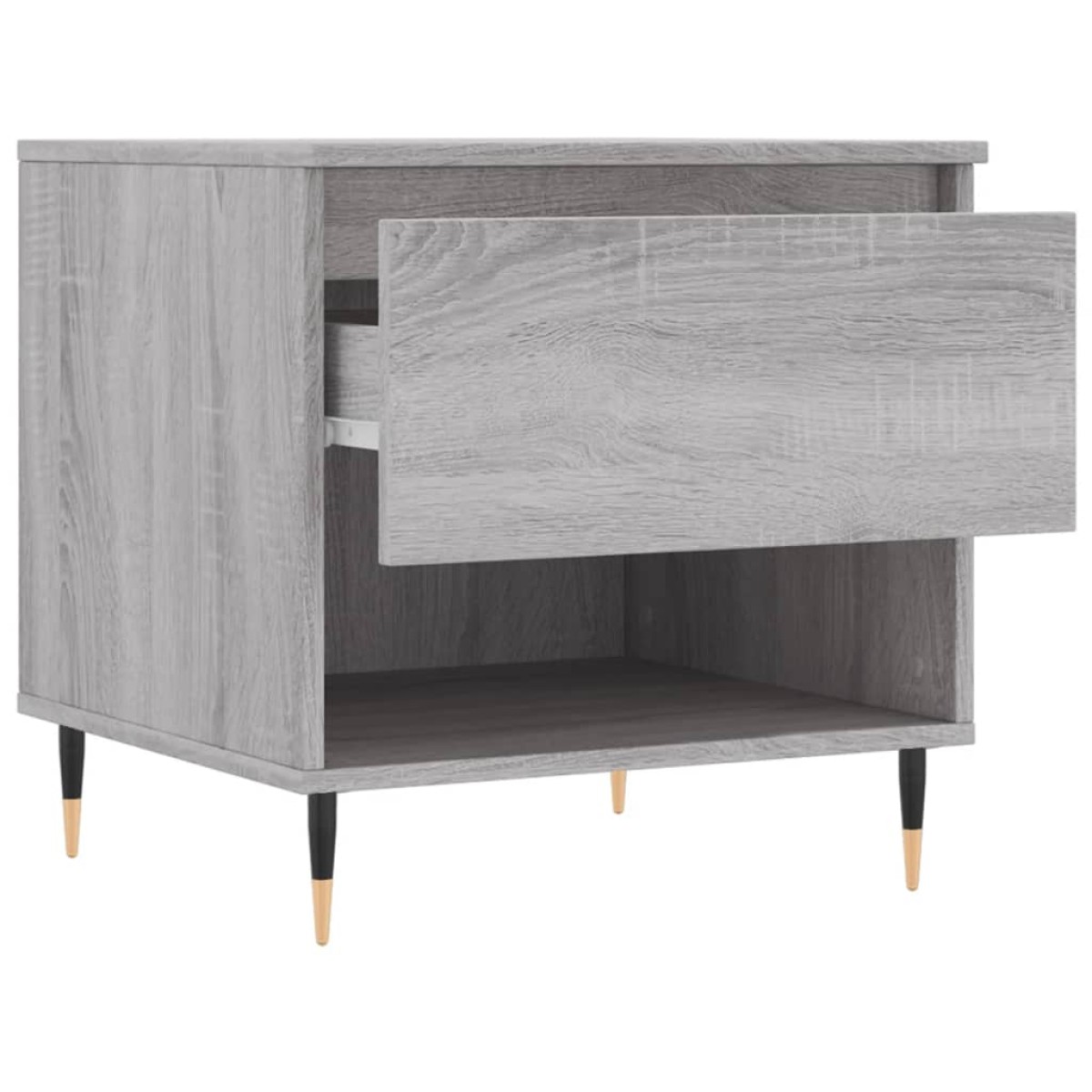 vidaXL Τραπεζάκια Σαλονιού 2 τεμ. Γκρι Sonoma 50x46x50 εκ. Επεξ. Ξύλο