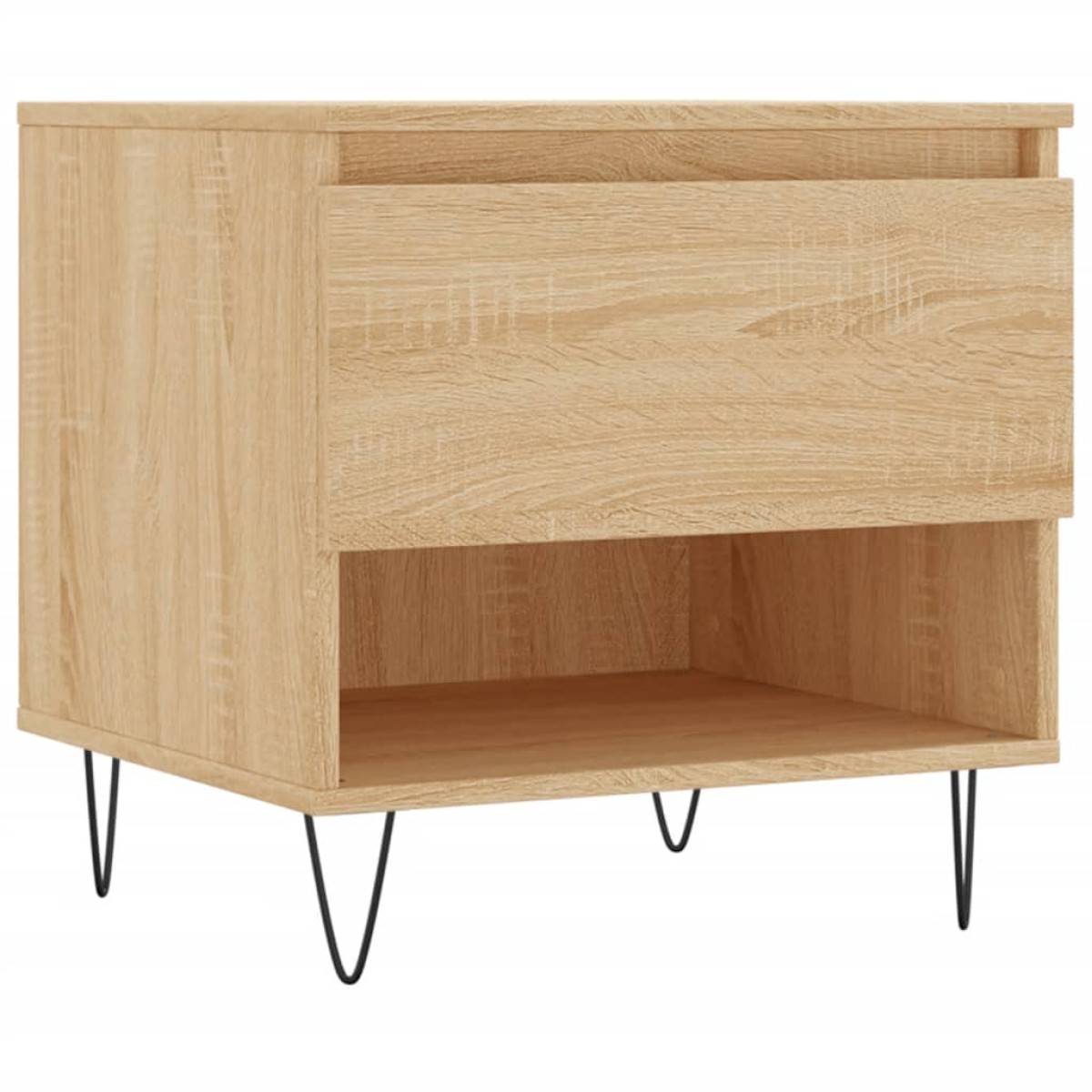 vidaXL Τραπέζια Σαλονιού 2 τεμ. Sonoma Δρυς 50x46x50 εκ. Επεξεργ. Ξύλο