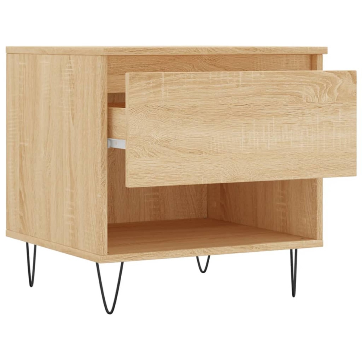 vidaXL Τραπέζια Σαλονιού 2 τεμ. Sonoma Δρυς 50x46x50 εκ. Επεξεργ. Ξύλο