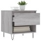vidaXL Τραπεζάκια Σαλονιού 2 τεμ. Γκρι Sonoma 50x46x50 εκ. Επεξ. Ξύλο
