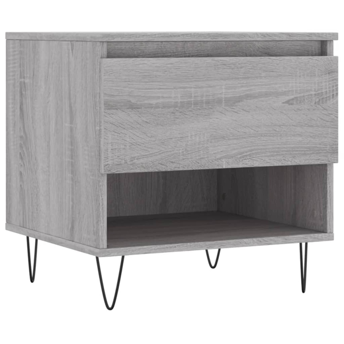 vidaXL Τραπεζάκια Σαλονιού 2 τεμ. Γκρι Sonoma 50x46x50 εκ. Επεξ. Ξύλο
