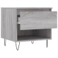 vidaXL Τραπεζάκια Σαλονιού 2 τεμ. Γκρι Sonoma 50x46x50 εκ. Επεξ. Ξύλο