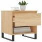 vidaXL Τραπέζια Σαλονιού 2 τεμ. Sonoma Δρυς 50x46x50 εκ. Επεξεργ. Ξύλο
