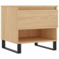 vidaXL Τραπέζια Σαλονιού 2 τεμ. Sonoma Δρυς 50x46x50 εκ. Επεξεργ. Ξύλο