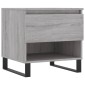 vidaXL Τραπεζάκια Σαλονιού 2 τεμ. Γκρι Sonoma 50x46x50 εκ. Επεξ. Ξύλο
