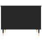 vidaXL Τραπεζάκι Σαλονιού Μαύρο 60x44,5x45 εκ. Επεξεργασμένο Ξύλο