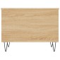 vidaXL Τραπεζάκι Σαλονιού Sonoma Δρυς 60x44,5x45εκ. Επεξεργασμένο Ξύλο