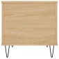 vidaXL Τραπεζάκι Σαλονιού Sonoma Δρυς 60x44,5x45εκ. Επεξεργασμένο Ξύλο