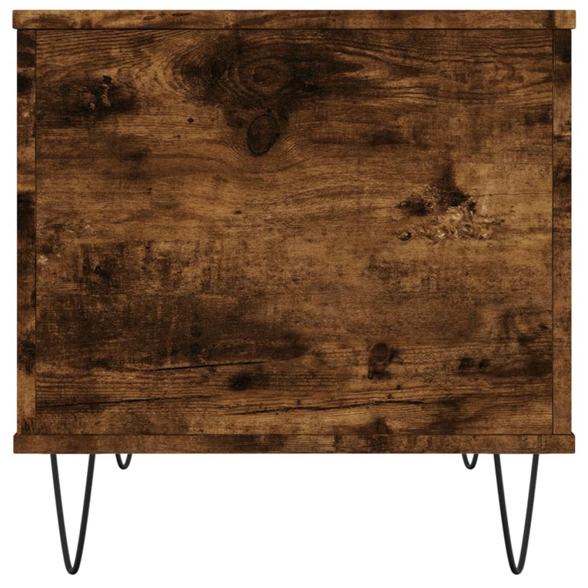 vidaXL Τραπεζάκι Σαλονιού Καπνιστή Δρυς 60x44,5x45 εκ. Επεξ. Ξύλο